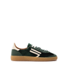 Puraai XS Green Microsuede and Velvet Sneakers - DOLITA