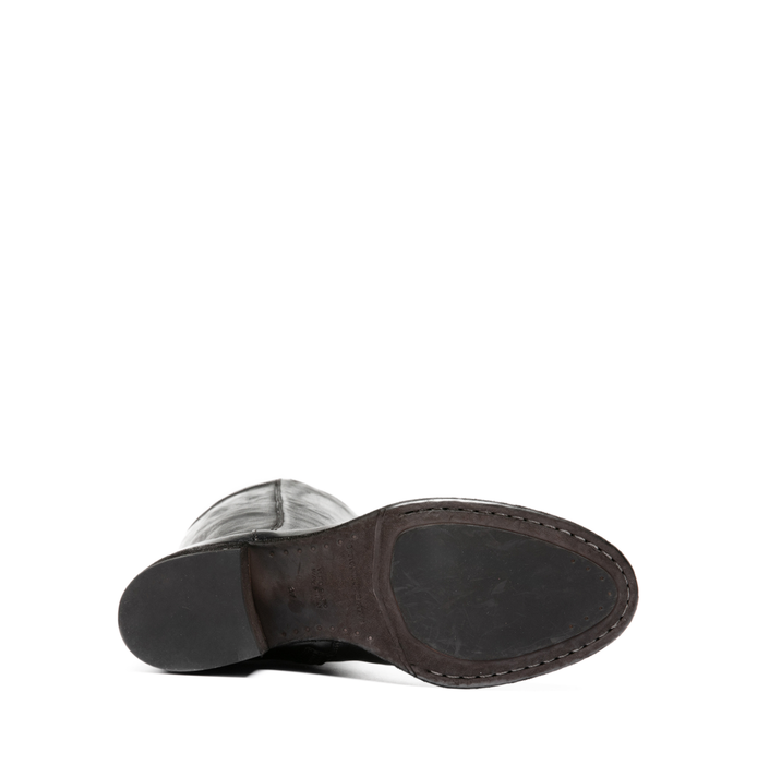 Officine Creative Black Leather Tall Boots
