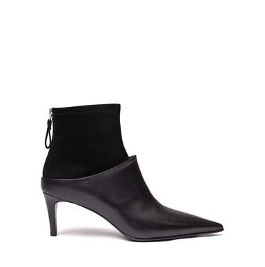 Premiata M7487 Black Leather Ankle Boots