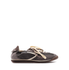 Puraai Panther Dark Grey Microsuede and Nylon Sneakers - DOLITA
