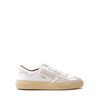 Puraai Vintage White Eco Leather Sneakers - DOLITA
