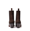 Alexander Hotto Brown Suede Ankle Boots - DOLITA
