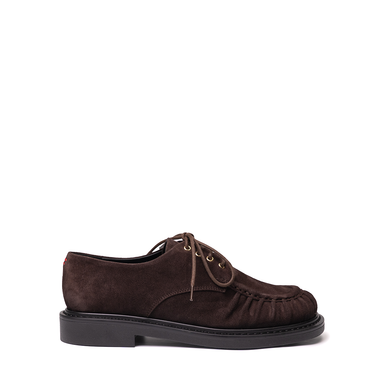 Halmanera Nami Brown Suede Lace-ups