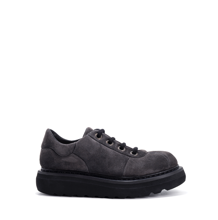 Premiata Dark Grey Suede Lace-ups