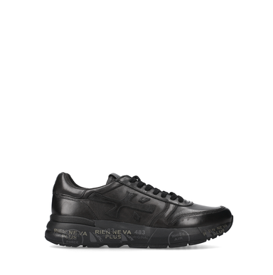 Premiata Mick Black Leather Sneakers - DOLITA