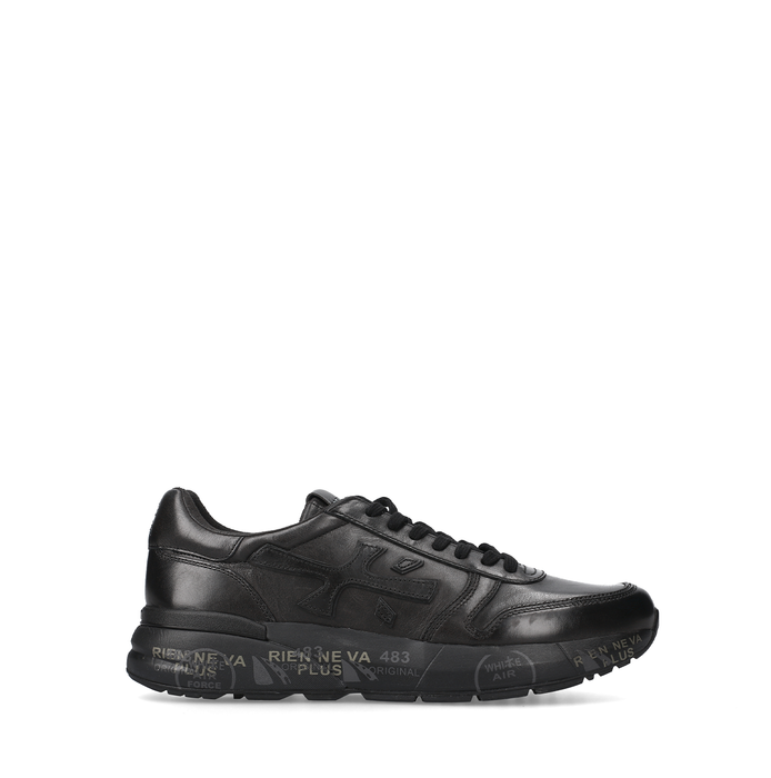 Premiata Mick Black Leather Sneakers - DOLITA