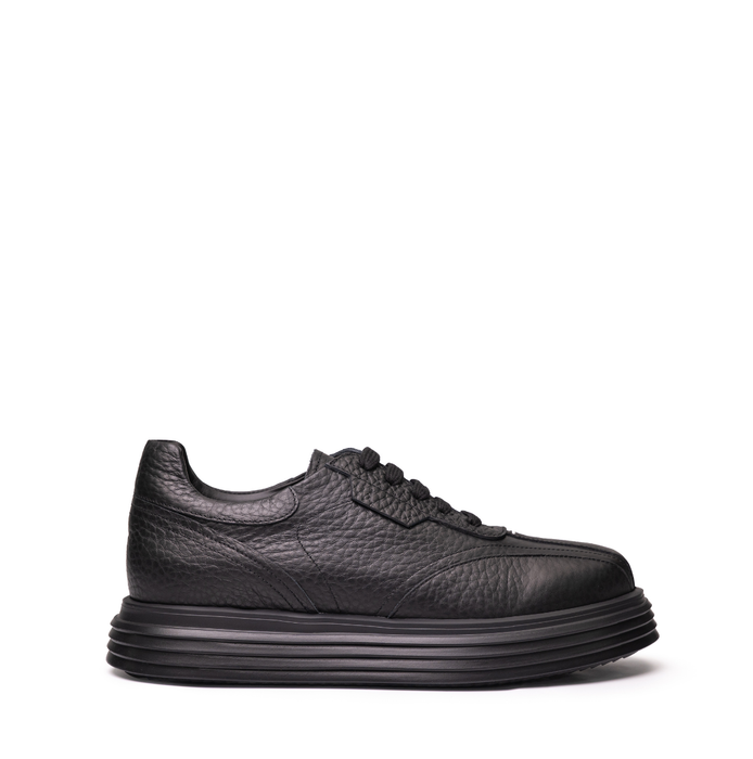 The Antipode Paul Black Leather Lace-ups