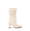 Chie Mihara Eychel Cream Leather Ankle Boots