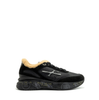 Premiata Moerund Black Suede And Textile Sneakers