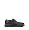 Pantanetti Black Leather Lace-ups