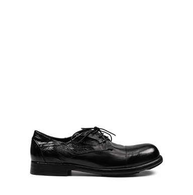 Le Ruemarcel PASTOR U Black Leather Lace-ups