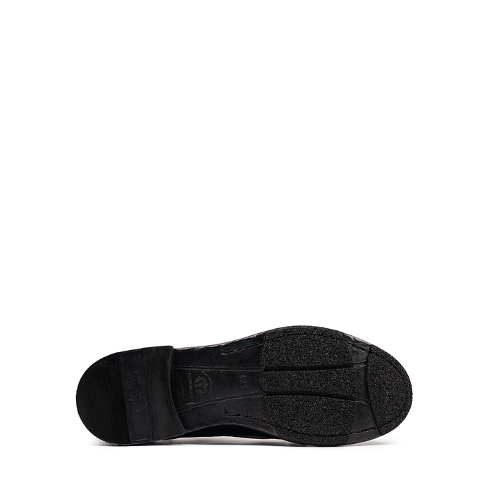 Le Ruemarcel PASTOR U Black Leather Lace-ups