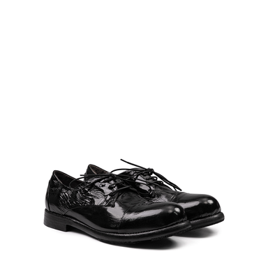 Le Ruemarcel PASTOR U Black Leather Lace-ups