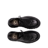 Le Ruemarcel  KOTO U Black Leather Lace-ups