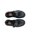Le Ruemarcel MICHIKO D Black and Dark Blue Leather Loafers