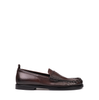 Pantanetti Dark Brown Leather Loafers