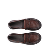 Pantanetti Dark Brown Leather Loafers
