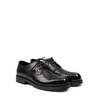Pantanetti Black Leather Lace-ups
