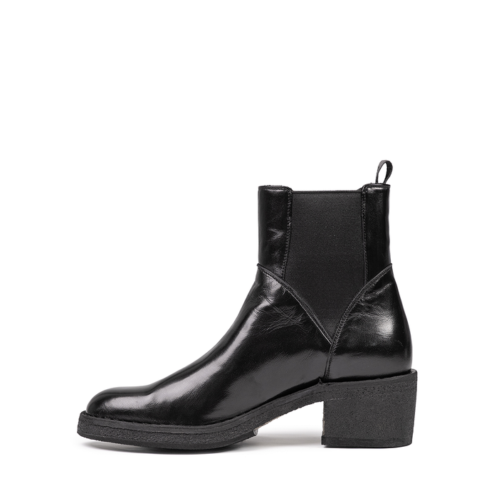 Pantanetti Black Ankle Boots