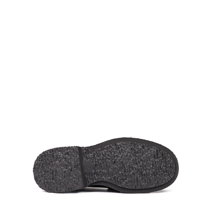 Pantanetti Black Leather Lace-ups
