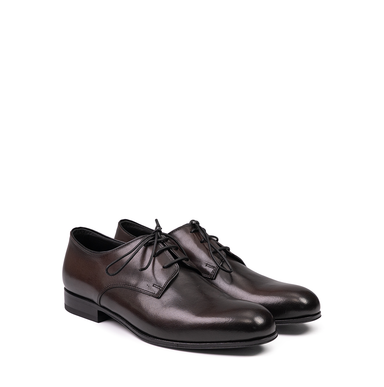 Pantanetti Dark Brown Leather Lace-ups