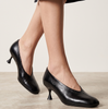 Guglielmo Rotta Mae Chestnut Brown Leather Heels
