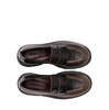 Pomme D'or Dark Brown Leather Loafers - DOLITA