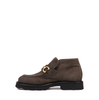 Pomme D'or Dark Brown Suede Ankle Boots - DOLITA