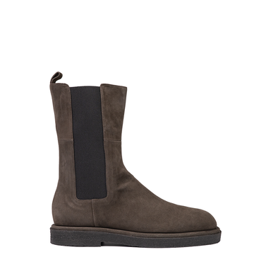 Pomme D'or Dark Brown Suede Ankle Boots