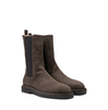 Pomme D'or Dark Brown Suede Ankle Boots