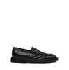 Sturlini Black Leather Loafers - DOLITA