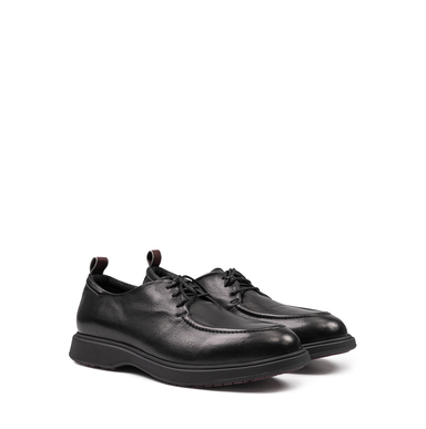 Sturlini Black Leather Lace-ups - DOLITA