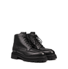The Antipode Charles Black Leather Ankle Boots - DOLITA