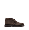 Sturlini Dark Brown Suede Ankle Boots - DOLITA