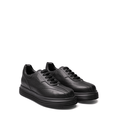The Antipode Paul Black Leather Lace-ups