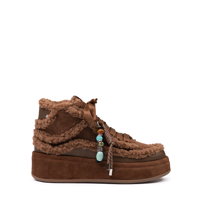 GIO+ Brown Suede Ankle Boots