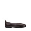 Poeve Gemma Brown Leather Flats