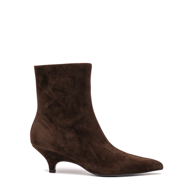 Elena Iachi Brown Suede Ankle Boots