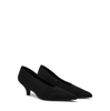 Elena Iachi Black Suede Flats