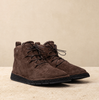 The Antipode Tor Dark Brown Suede Ankle Boots - DOLITA