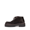 Officine Creative Dark Brown Leather Ankle Boots