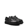 Le Ruemarcel AKIRA D Black Leather Lace-ups - DOLITA