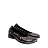 Poeve Anna Silver Leather Flats - DOLITA