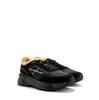 Premiata Moerund Black Suede And Textile Sneakers