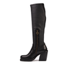 Fiorentini+Baker Black Leather Tall Boots - DOLITA