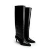 Poeve Dima Black Leather Tall Boots