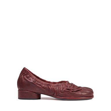 MLO Bordeaux Leather Flats