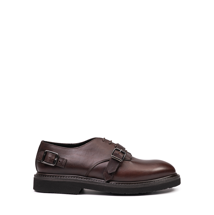 Premiata Brown Leather Lace-ups