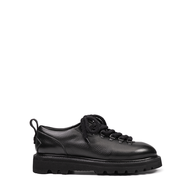 Premiata Black Leather Lace-ups - DOLITA