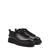 Premiata Black Leather Lace-ups